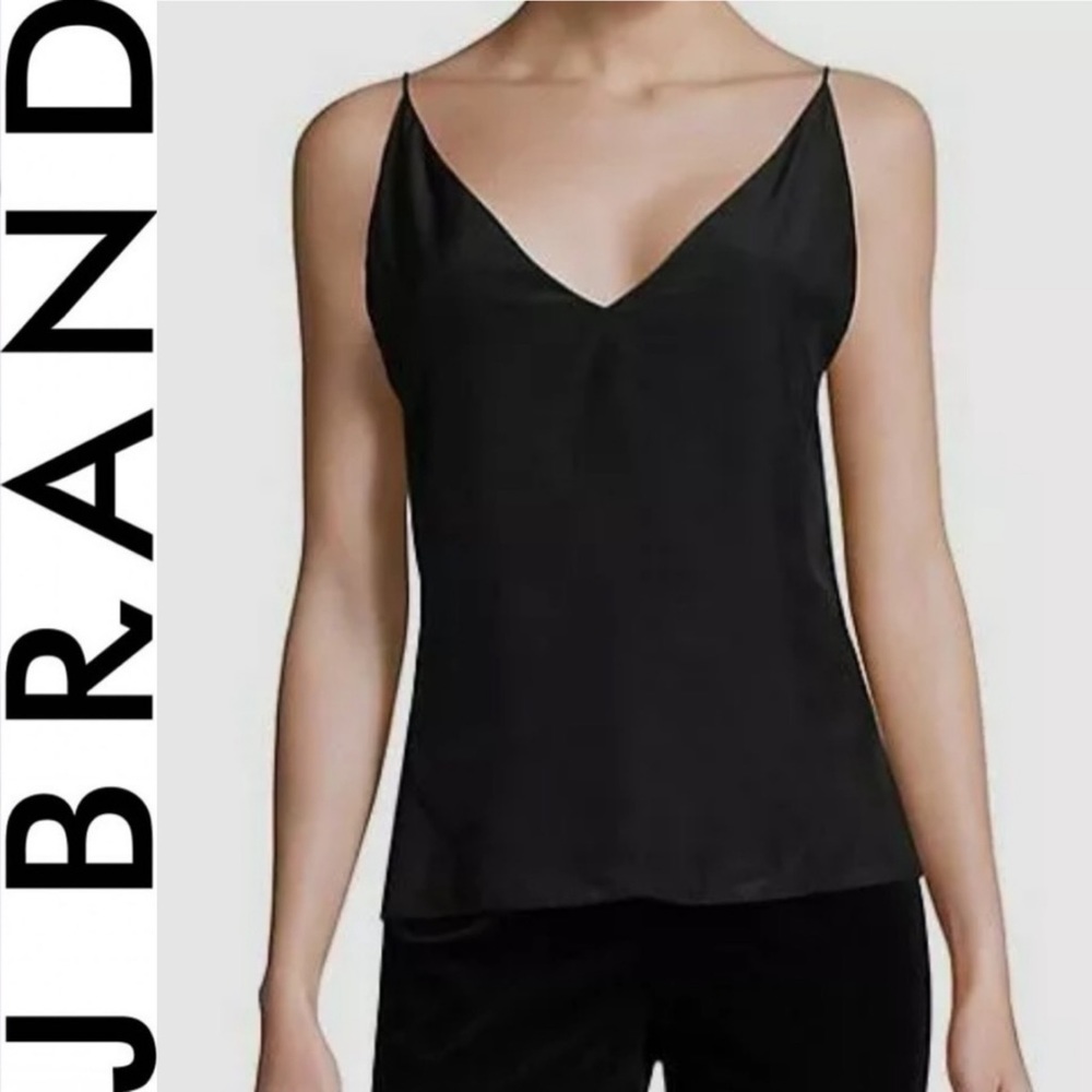 🖤NWT J BRAND SILK DEEP V LUCY CAMISOLE